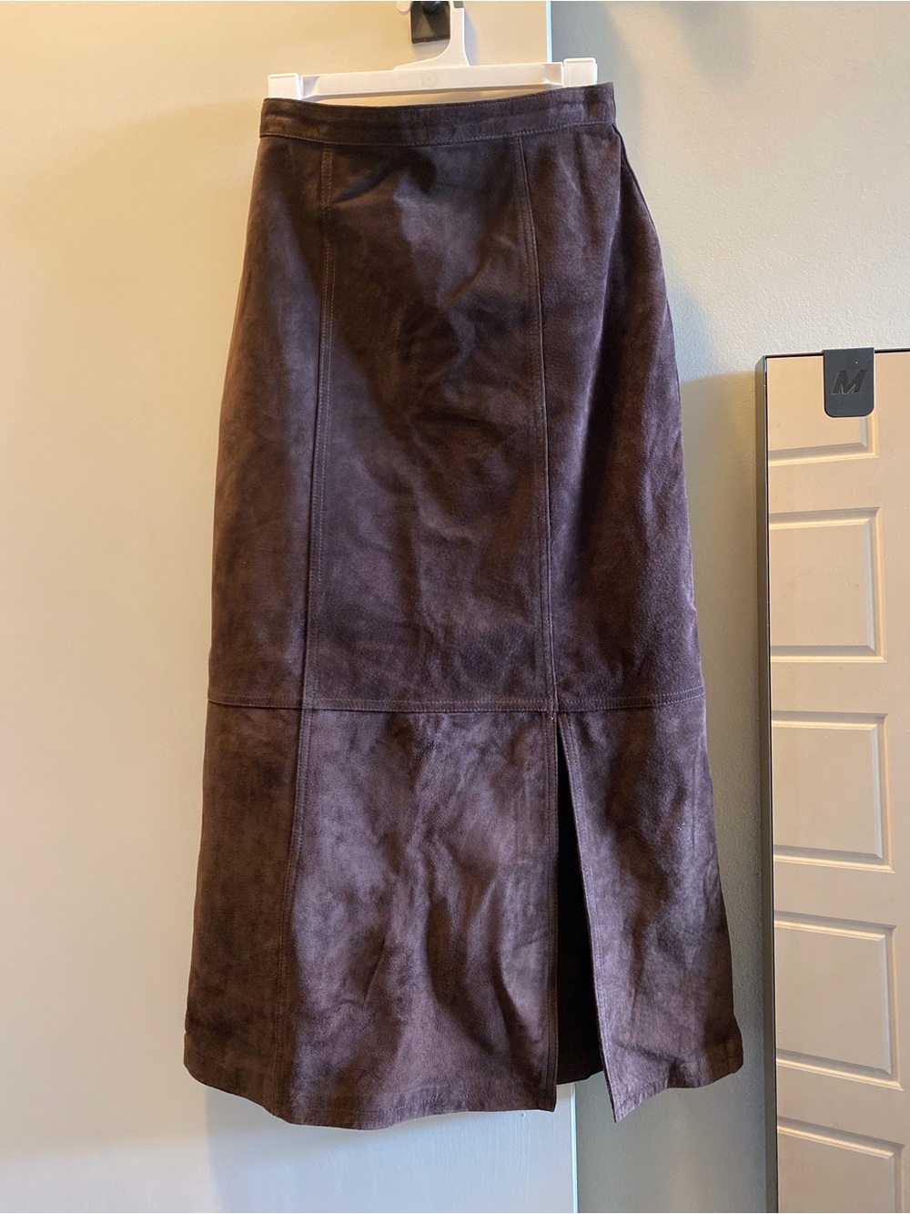 VTG Authentic leather women’s long Skirt